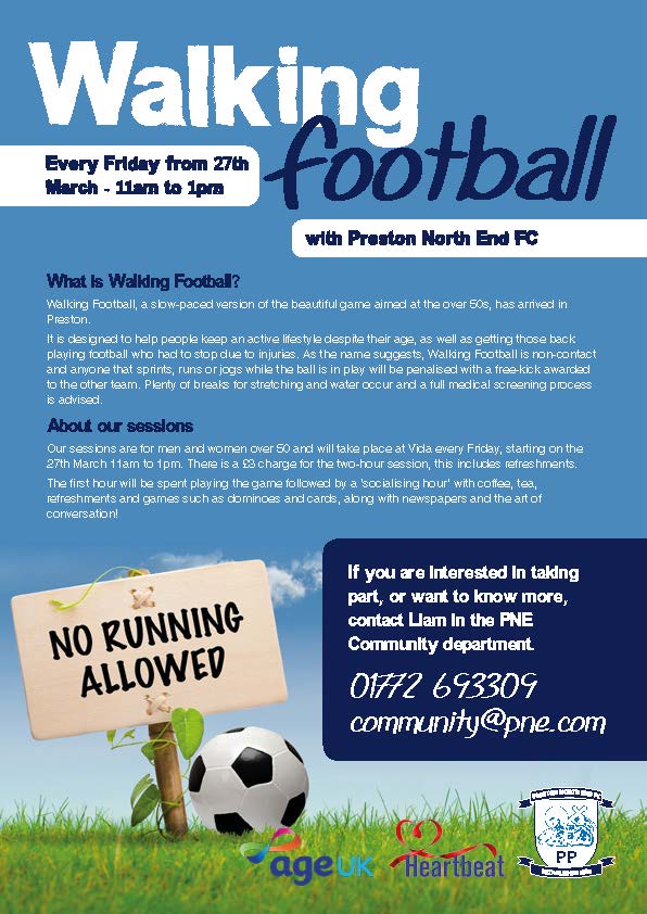 A4 WALKING FOOTBALL